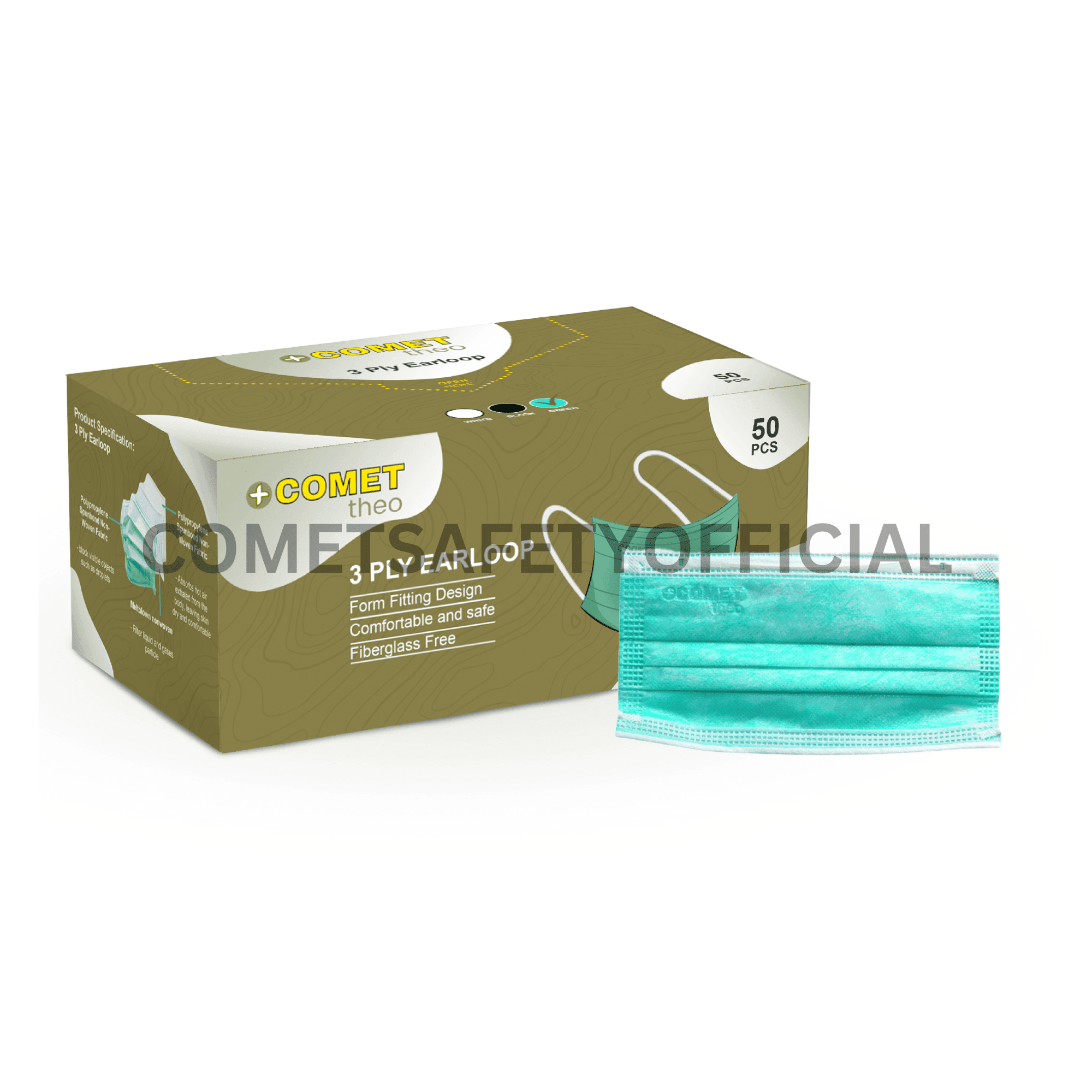 COMET Theo 3 Ply Mask Box